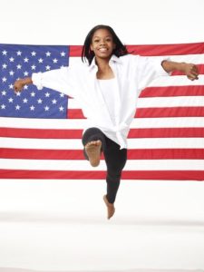 2012 SUMMER OLYMPIC GAMES -- Season: 2012 -- Pictured: Gabrielle Douglas -- Photo by: Mitchell Haaseth/NBC